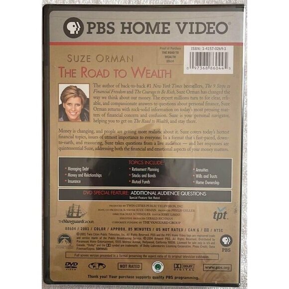 Suze Orman - The Road to Wealth - DVD - New - Picture 2 of 3